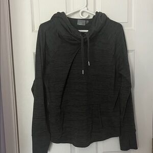 Athleta Heather Green Pullover Hoodie